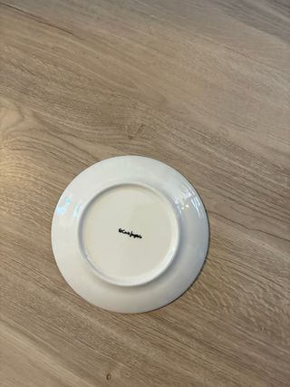 Lote 8 Platos Postre Colores Cerámica Nuevos