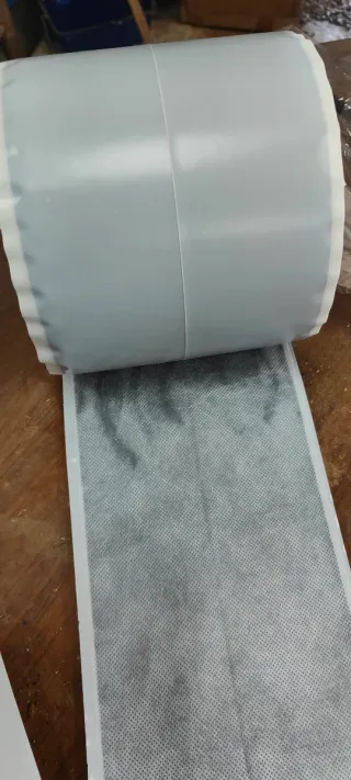 Fieltro para juntas gris