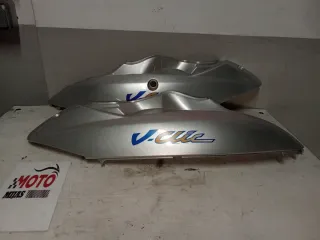 Chapa Trasera Peugeot V-Clic Plata