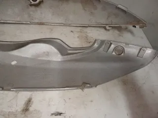 Chapa Trasera Peugeot V-Clic Plata