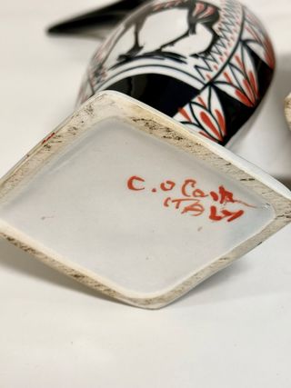 Coppia Vasi Italiani Anni '50