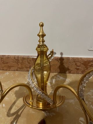 Applique Barocco Oro e Cristallo
