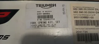 Muelles Horquilla Triumph Tiger 800