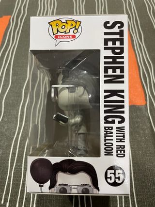 Funko Pop! Icons #55 Stephen King con Globo Rojo