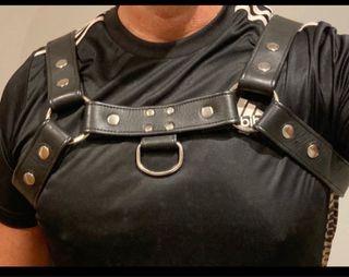 Arnés de cuero hombre Talla M/L