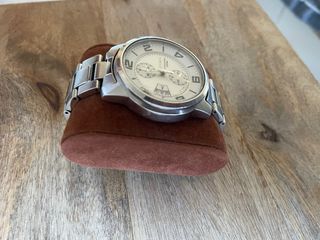 Reloj Seiko Chronograph 100M Plata Blanco