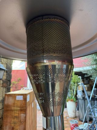 Calentador Exterior Gas Enders Acero Inox,