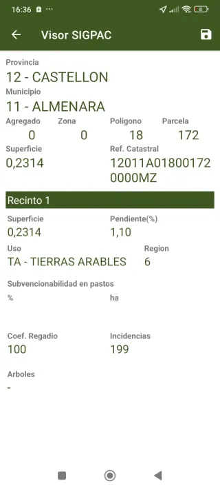 Terreno rústico almenara