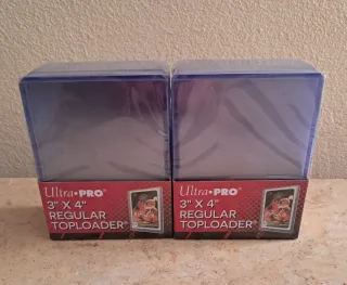 2 Paquetes de 25 Regular Toploader Ultrapro