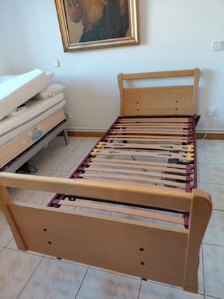 Somier- Cama articulada de madera