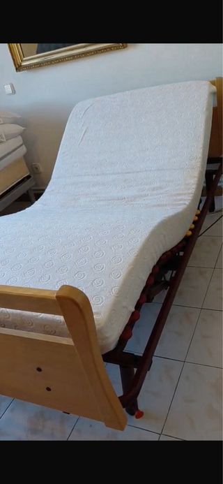 Somier- Cama articulada de madera