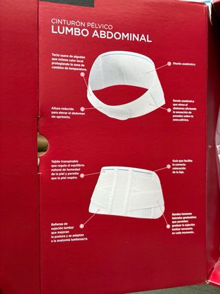 Faja Lumbo Abdominal Farmalastic Embarazo