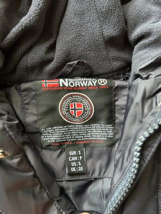 Cazadora Geographical Norway Negra