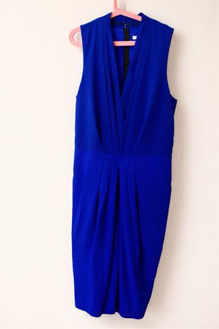 Vestido H&M Azul Talla 40