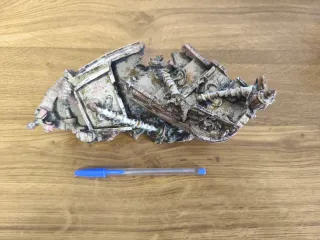 Decoración Naufragio Acuario cerámica