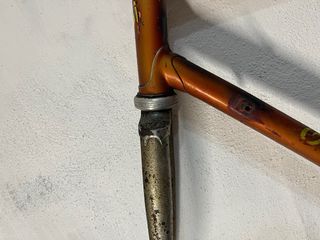 Telaio bici da corsa vintage Pezzoli