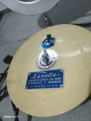 Lampada Abbronzante Vintage Verde