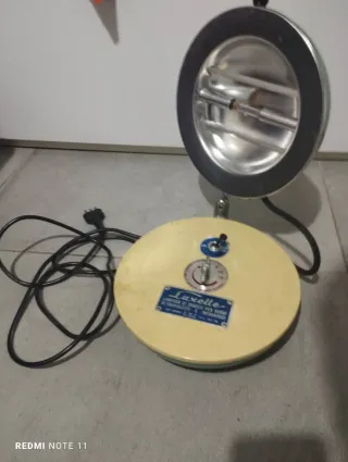 Lampada Abbronzante Vintage Verde