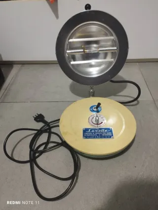 Lampada Abbronzante Vintage Verde