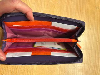 Billetera Mywalit de piel mujer