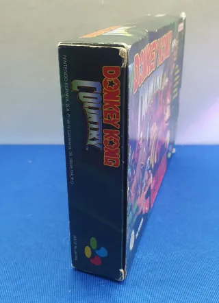 JUEGO SNES DONKEY KONG COUNTRY PAL ESPAÑA COMPLETO