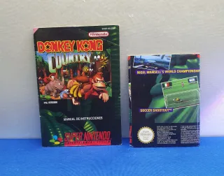 JUEGO SNES DONKEY KONG COUNTRY PAL ESPAÑA COMPLETO