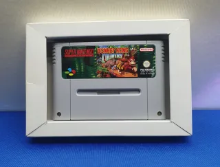 JUEGO SNES DONKEY KONG COUNTRY PAL ESPAÑA COMPLETO