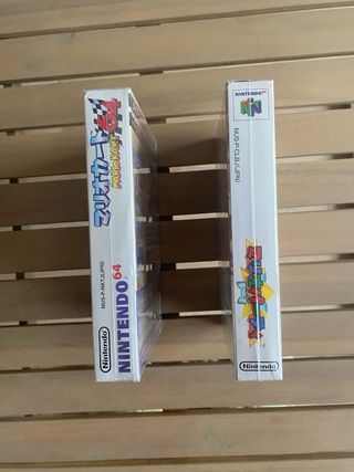 Mario Party y Mario Kart 64 NTSC-J