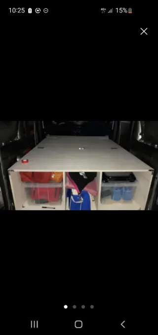 Mueble Camper Cama CANTABRIA