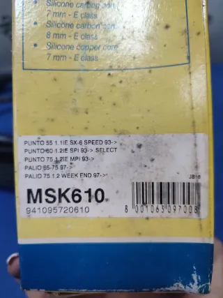 Cables de Bujía Fiat Punto