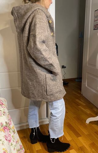 Chaqueta Lana Virgen 100% Hessnatur Marrón