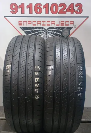 215 55 17 W GOODYEAR RUEDA AL 90% VIDA UTIL