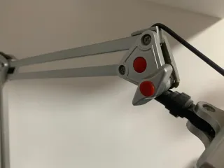 Flexo Metálico Grande Plata