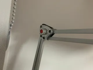 Flexo Metálico Grande Plata