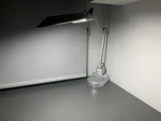 Flexo Metálico Grande Plata