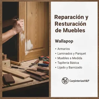 Reparación y restauración de madera