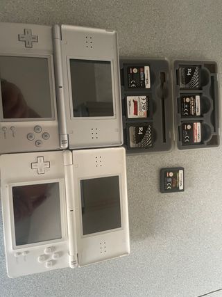 Nintendo DS Lite Plata y Blanca