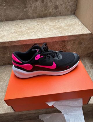 Tenis Nike Mujer Negro/Rosa