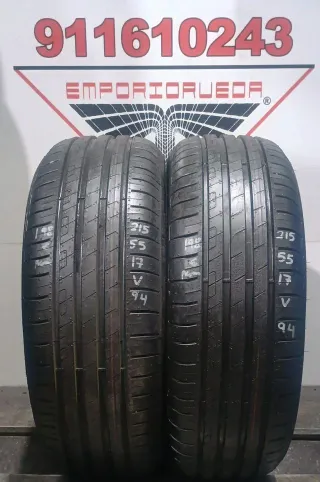 4UD 215 55 17 V GOODYEAR RUEDA PREMIUM YA MONTADA