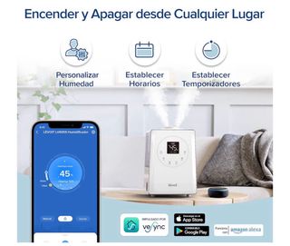 Humidificador Levoit Inteligente Casi Nuevo
