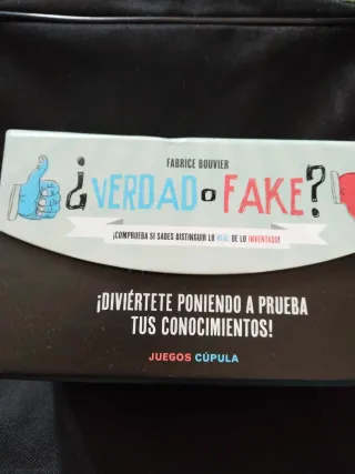 Juego Verdad o Fake Fabrice Bouvier