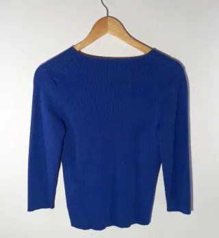 Jersey Ralph Lauren Petite S Azul Algodón