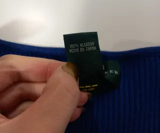 Jersey Ralph Lauren Petite S Azul Algodón