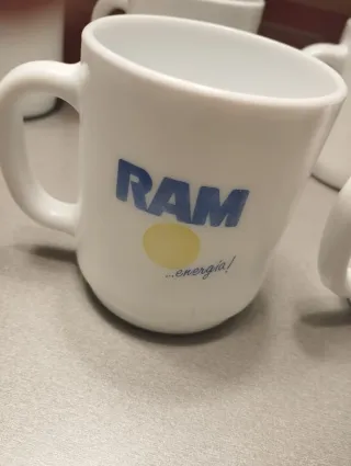 Lote 6 Tazas RAM Vintage