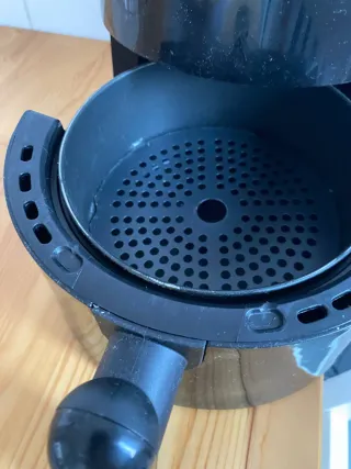 Freidora Mellerware Crunchy Digital Negra