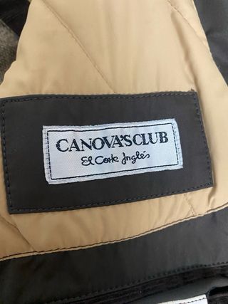 Chaquetón impermeable caballero marrón