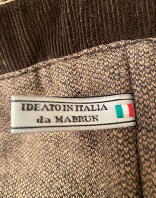 Chaquetón impermeable caballero marrón