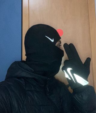 Guantes Nike Therma-Fit Negro/Plata