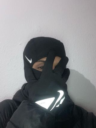 Guantes Nike Therma-Fit Negro/Plata