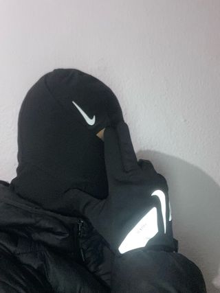 Guantes Nike Therma-Fit Negro/Plata